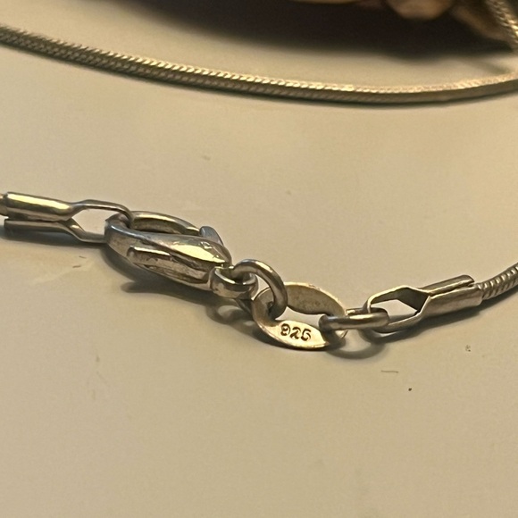 Rare Vintage Carolyn Pollack “Maine-ly Mauve” 925 Necklace and Ring set - Picture 5 of 8